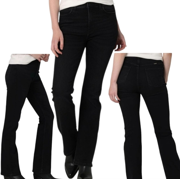 Wrangler Denim - Wrangler Ladies' High-Rise Bootcut Jeans, Black, Size 16/36 - New